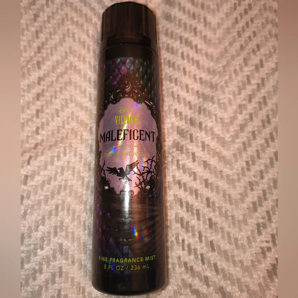Bath & Body Works Maleficent Fragrance Mist - Black and Purple